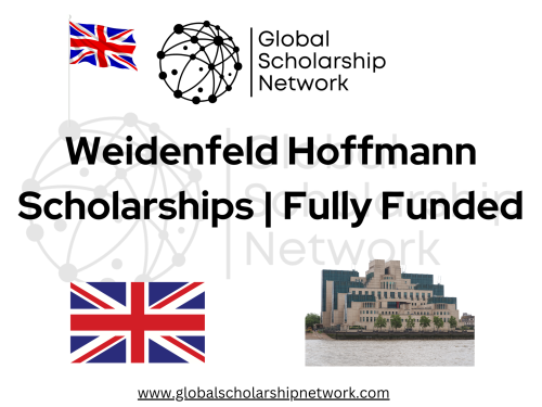 Weidenfeld Hoffmann Scholarships 2025 in the UK | Fully Funded | Study in UK